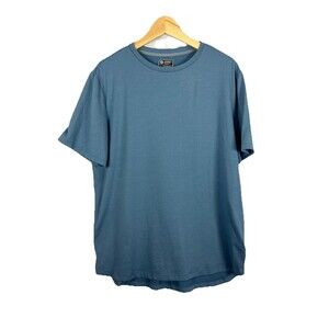 Mondetta Outdoor Project T-Shirt Blue Athletic Short Sleeve Size L